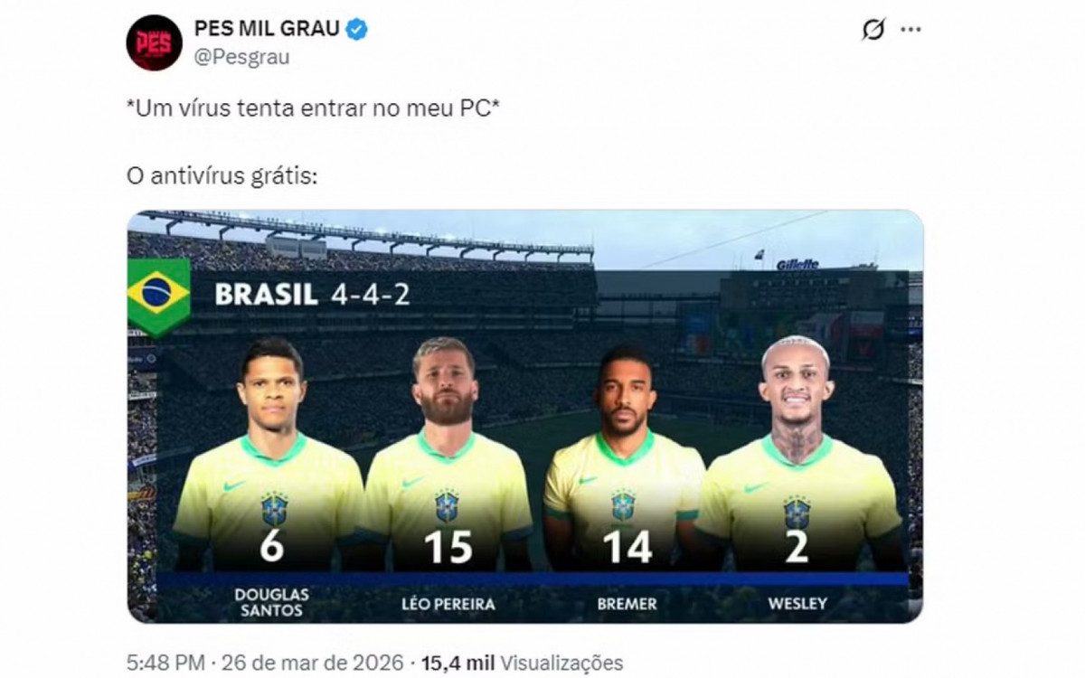 Derrota do Brasil para a França rendeu memes