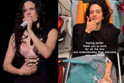 Rosalía passa mal e interrompe show na Itália 
