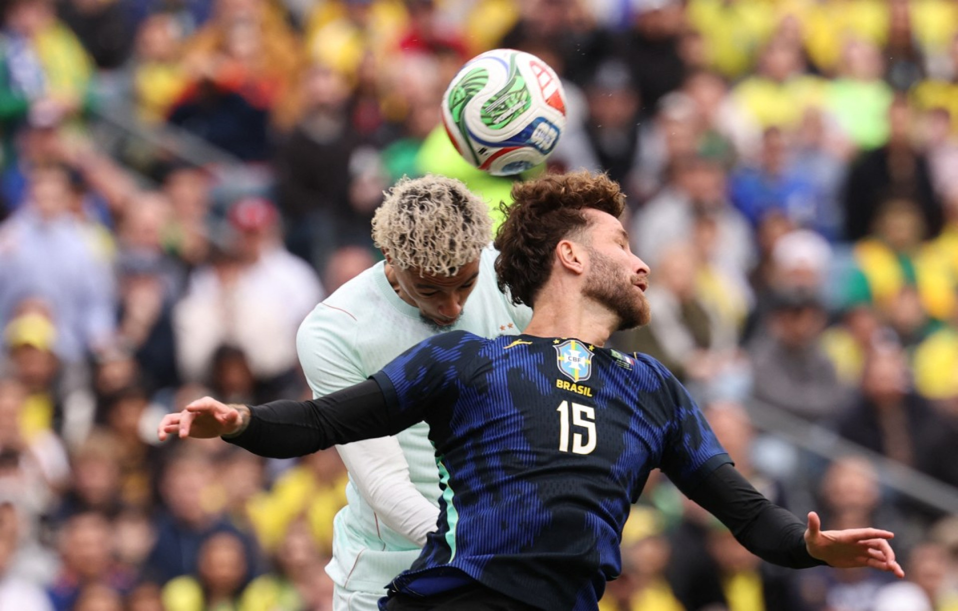 Brasil e França se enfrentaram em Boston - AFP