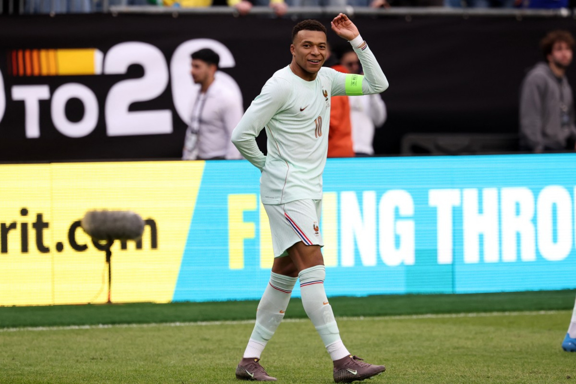 Brasil e França se enfrentaram em Boston - AFP