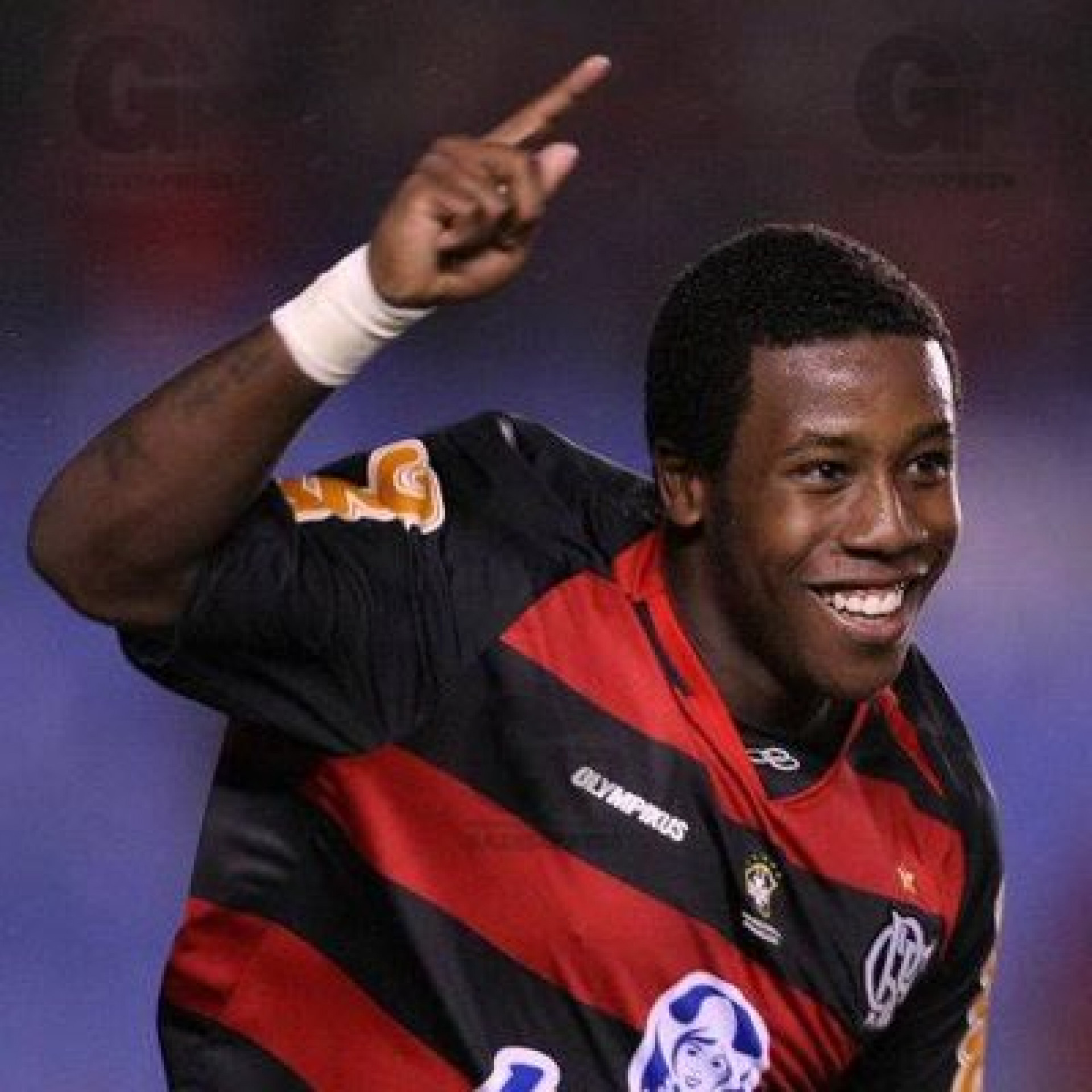 Toró em ação pelo Flamengo