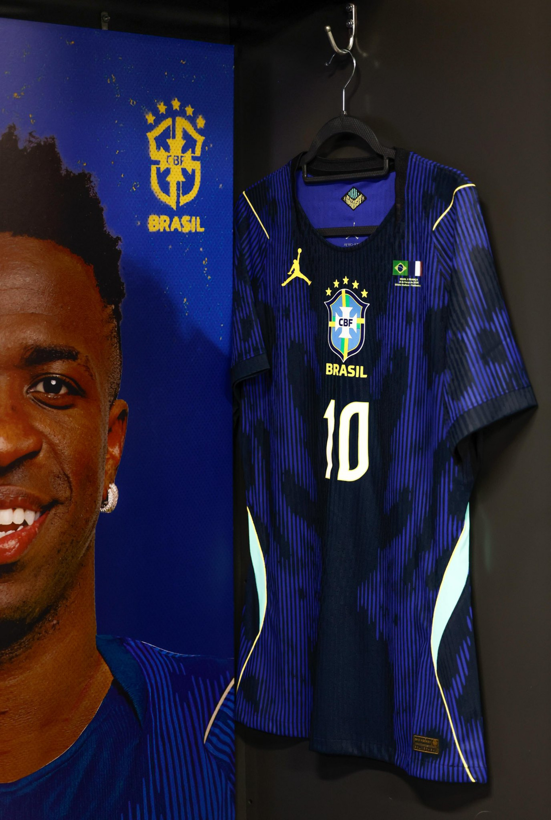 Vini Jr herda camisa 10 da Seleção para amistoso contra França