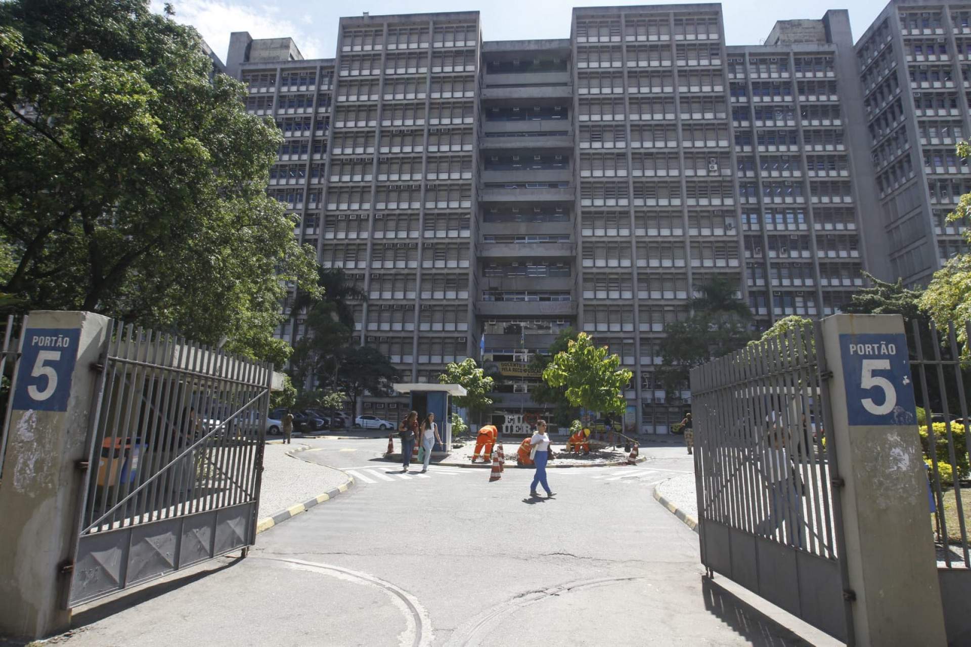 Campus Maracanã da Uerj registra baixa movimentação após greve de docentes - Reginaldo Pimenta / Agência O Dia