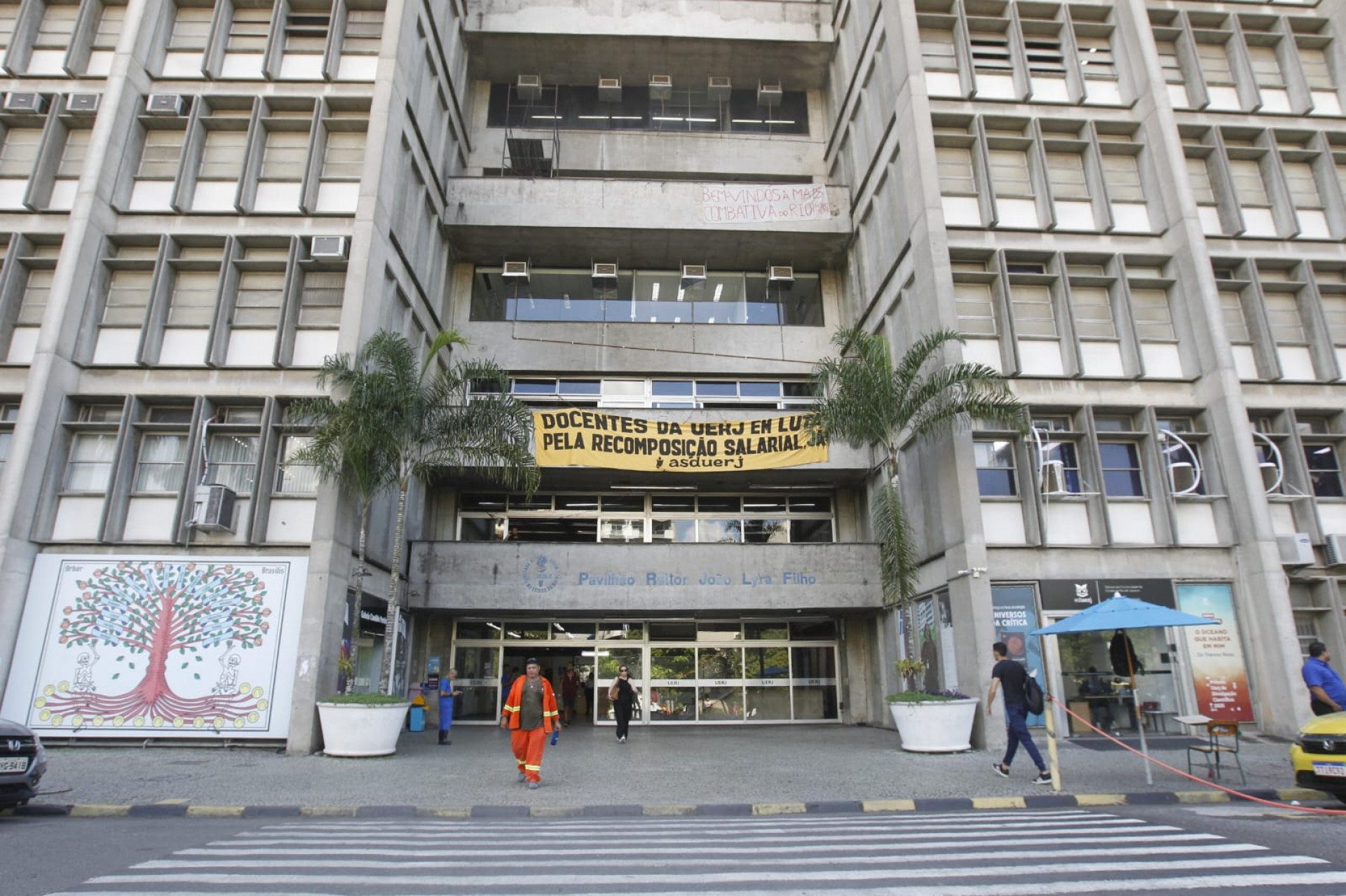 Campus Maracanã da Uerj registra baixa movimentação após greve de docentes - Reginaldo Pimenta / Agência O Dia