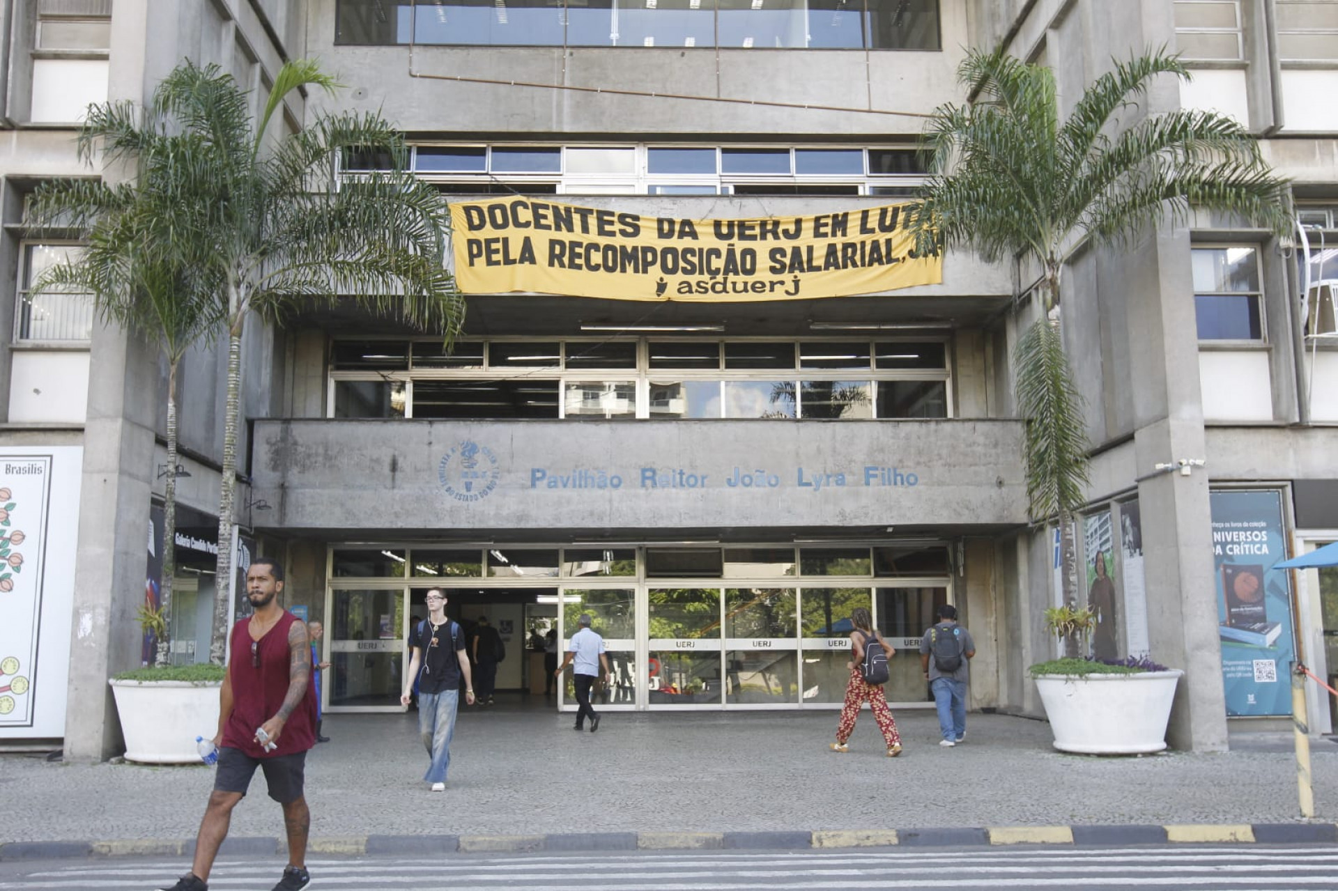 Campus Maracanã da Uerj registra baixa movimentação após greve de docentes - Reginaldo Pimenta / Agência O Dia