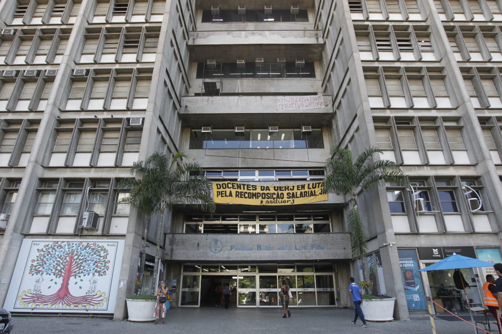 Campus Maracanã da Uerj registra baixa movimentação após greve de docentes - Reginaldo Pimenta / Agência O Dia