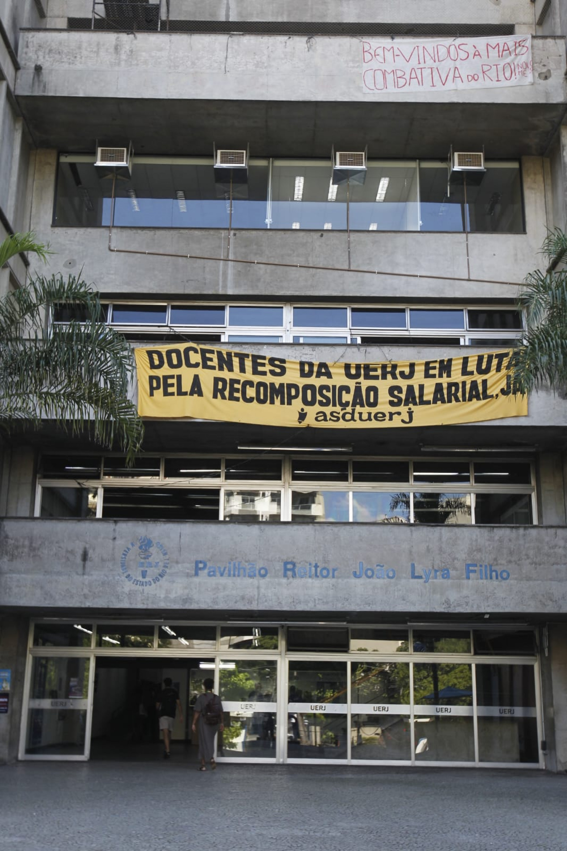 Campus Maracanã da Uerj registra baixa movimentação após greve de docentes - Reginaldo Pimenta / Agência O Dia