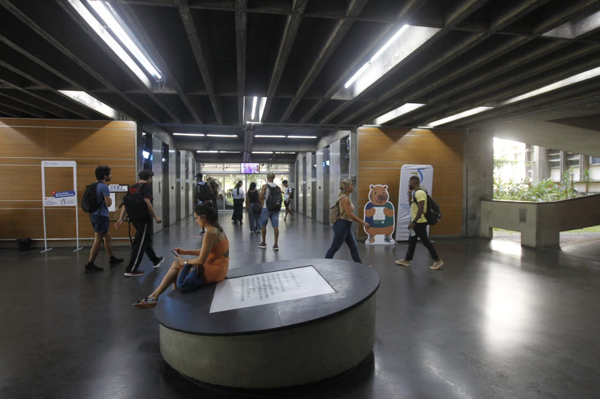 Campus Maracanã da Uerj registra baixa movimentação após greve de docentes - Reginaldo Pimenta / Agência O Dia