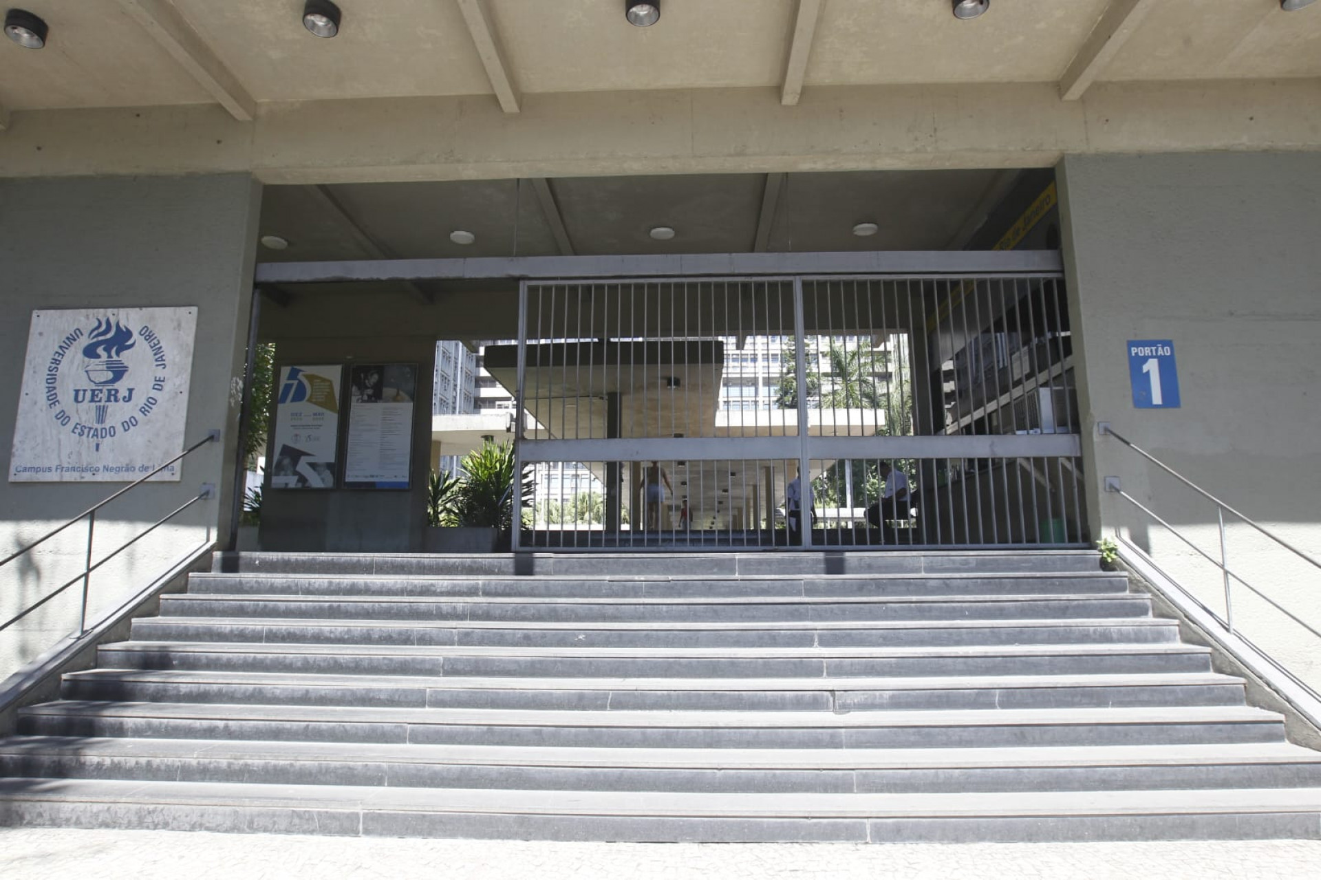 Campus Maracanã da Uerj registra baixa movimentação após greve de docentes - Reginaldo Pimenta / Agência O Dia