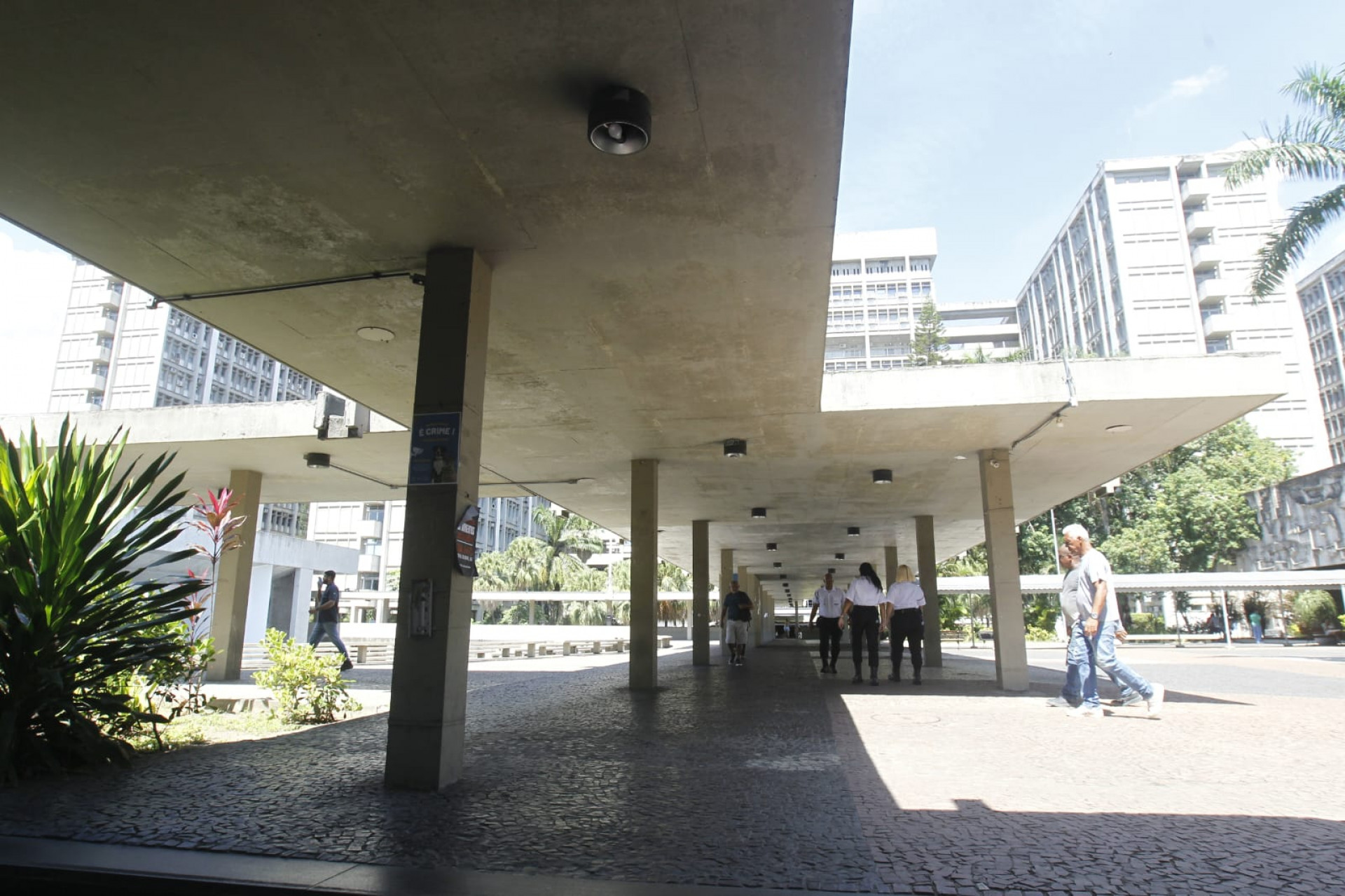 Campus Maracanã da Uerj registra baixa movimentação após greve de docentes - Reginaldo Pimenta / Agência O Dia