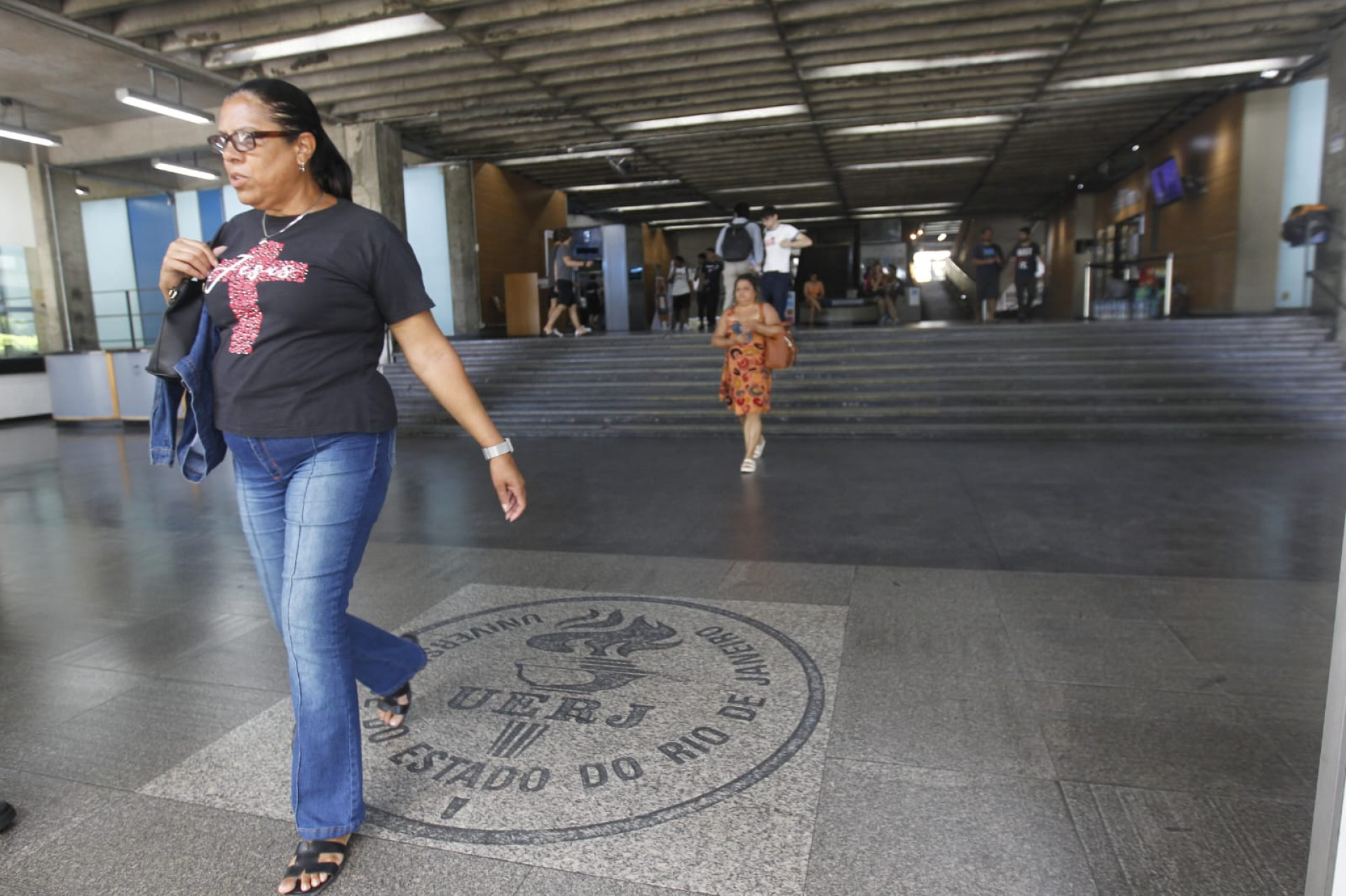 Campus Maracanã da Uerj registra baixa movimentação após greve de docentes - Reginaldo Pimenta / Agência O Dia