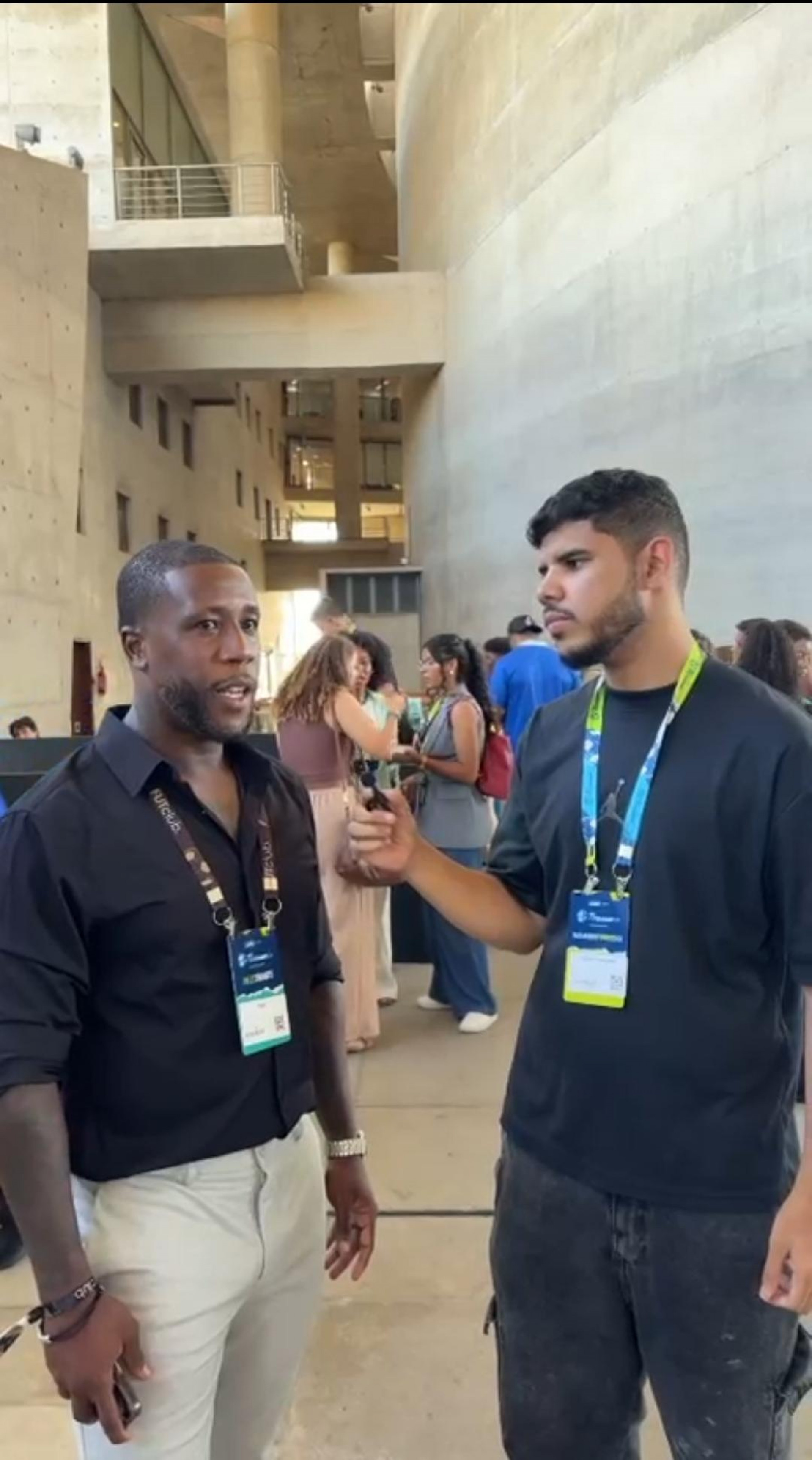 Toró no evento Rio Fut Summit