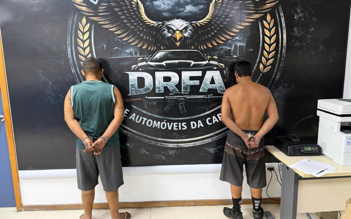 Presos na Operação Torniquete por roubo e desmanche de veículos