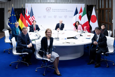 Ministros do G7 pedem fim imediato de ataques contra alvos civis no Oriente Médio