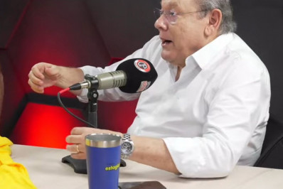 Milton Neves comete gafe ao elogiar Parreira: 'Beijo para você no céu'