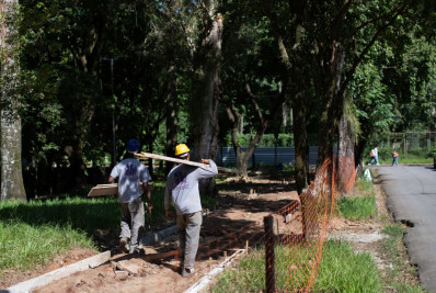 Revitalização do Jardim dos Inocentes entra em nova etapa