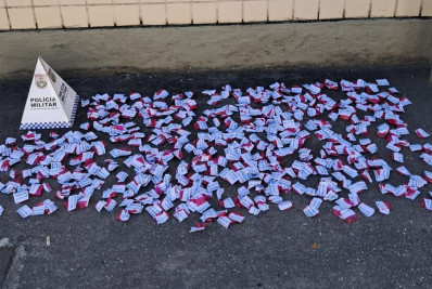 PM apreende mais de 400 pedras de crack no Floresta