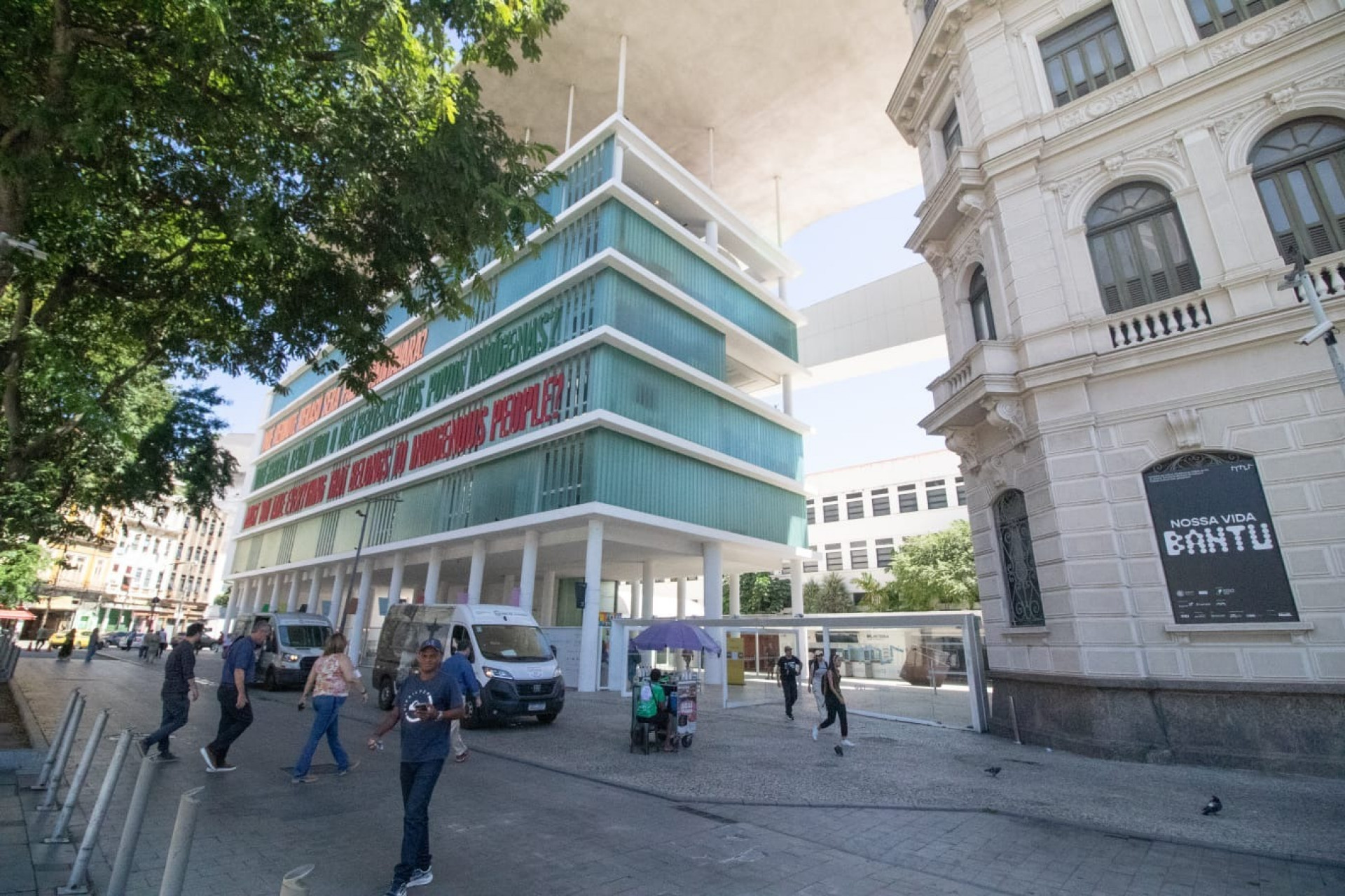 Museu de Arte do Rio (MAR) foi inaugurado em 2013 e já recebeu mais de 5 milhões de pessoas - Érica Martin / Agência O Dia