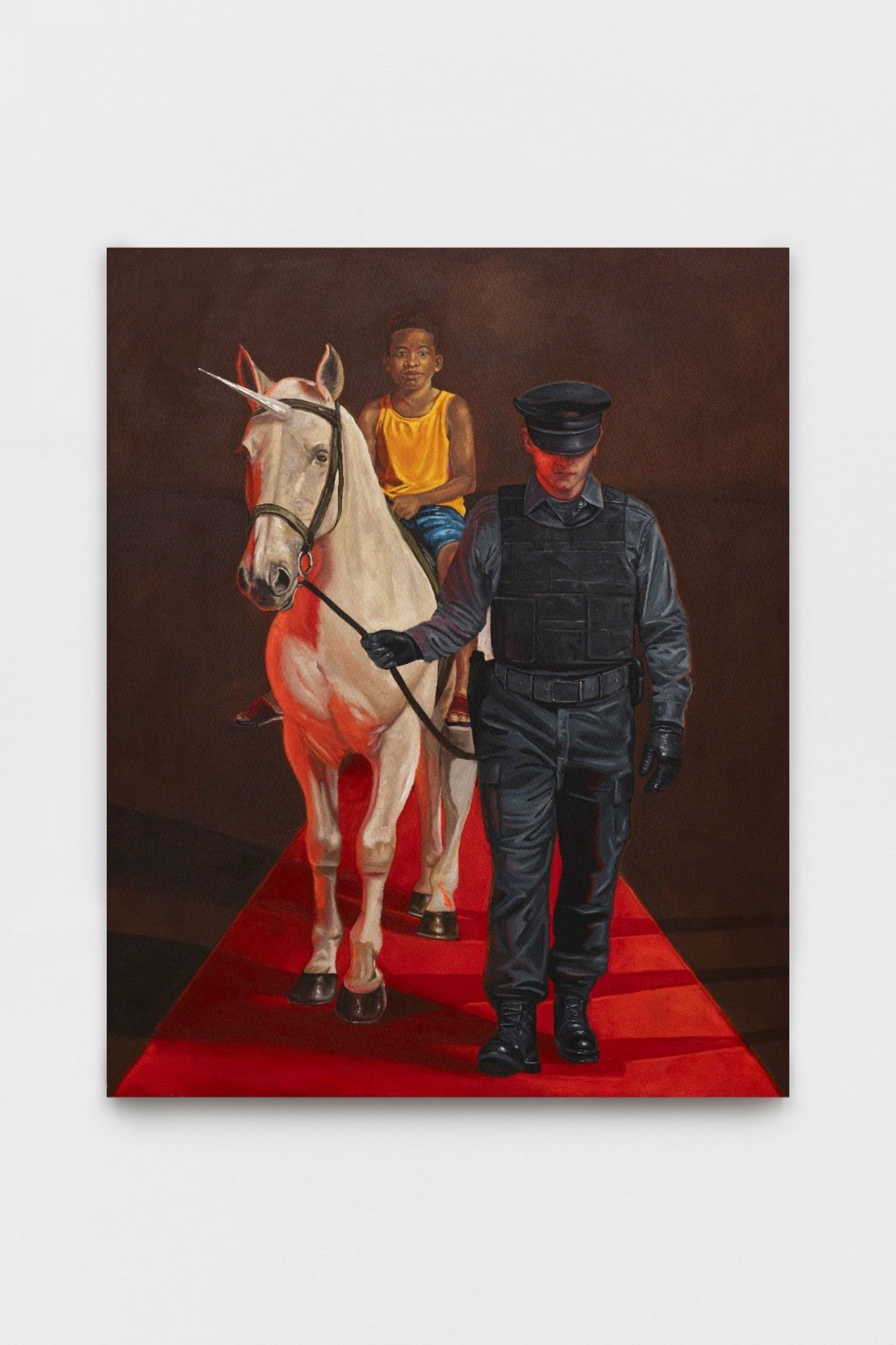 Pintura de No Martins, da exposição 'Sortilégios de Desvio' - Divulgação