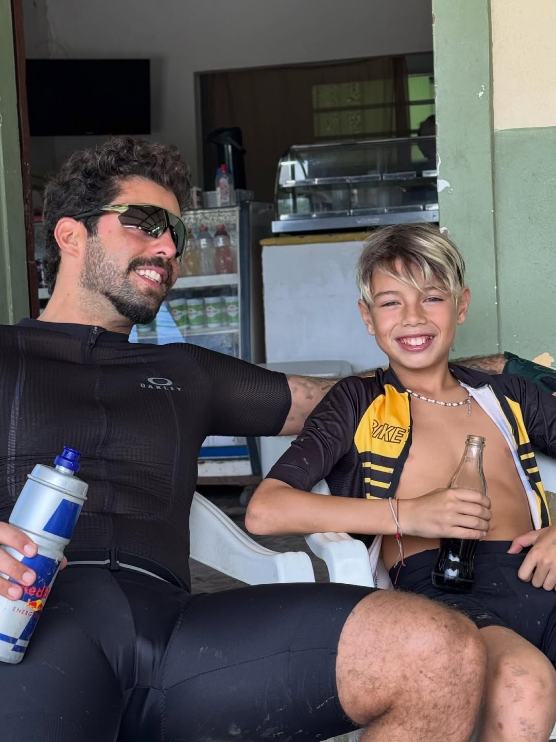 Pedro Scooby e o filho Dom - Reprodução / Instagram