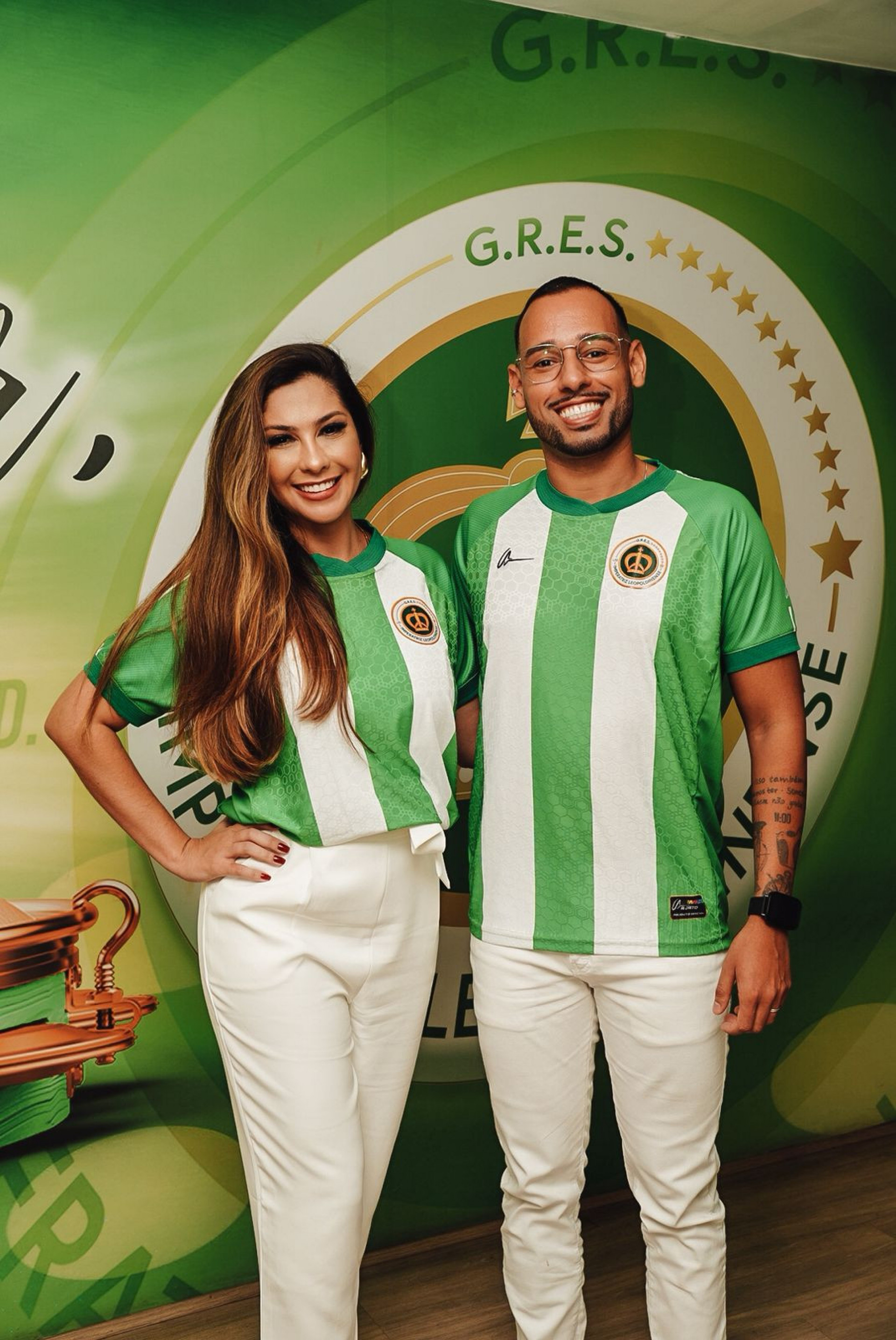 Diego Jenkins e Thay Loureiro, novo segundo casal da Imperatriz - Wagner Rodrigues / Divulgação Imperatriz