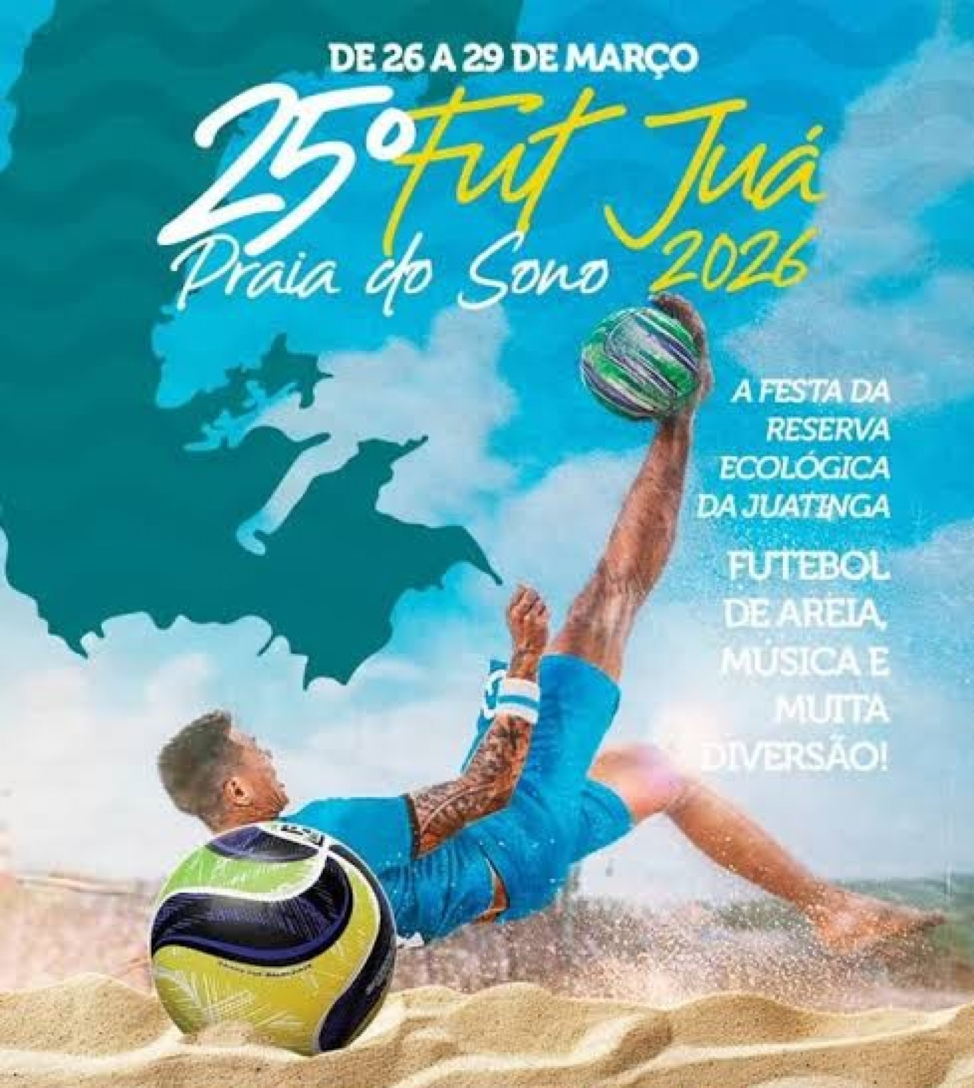 Praia do Sono neste s&aacute;bado e domingo - Divulga&ccedil;&atilde;o/Evento