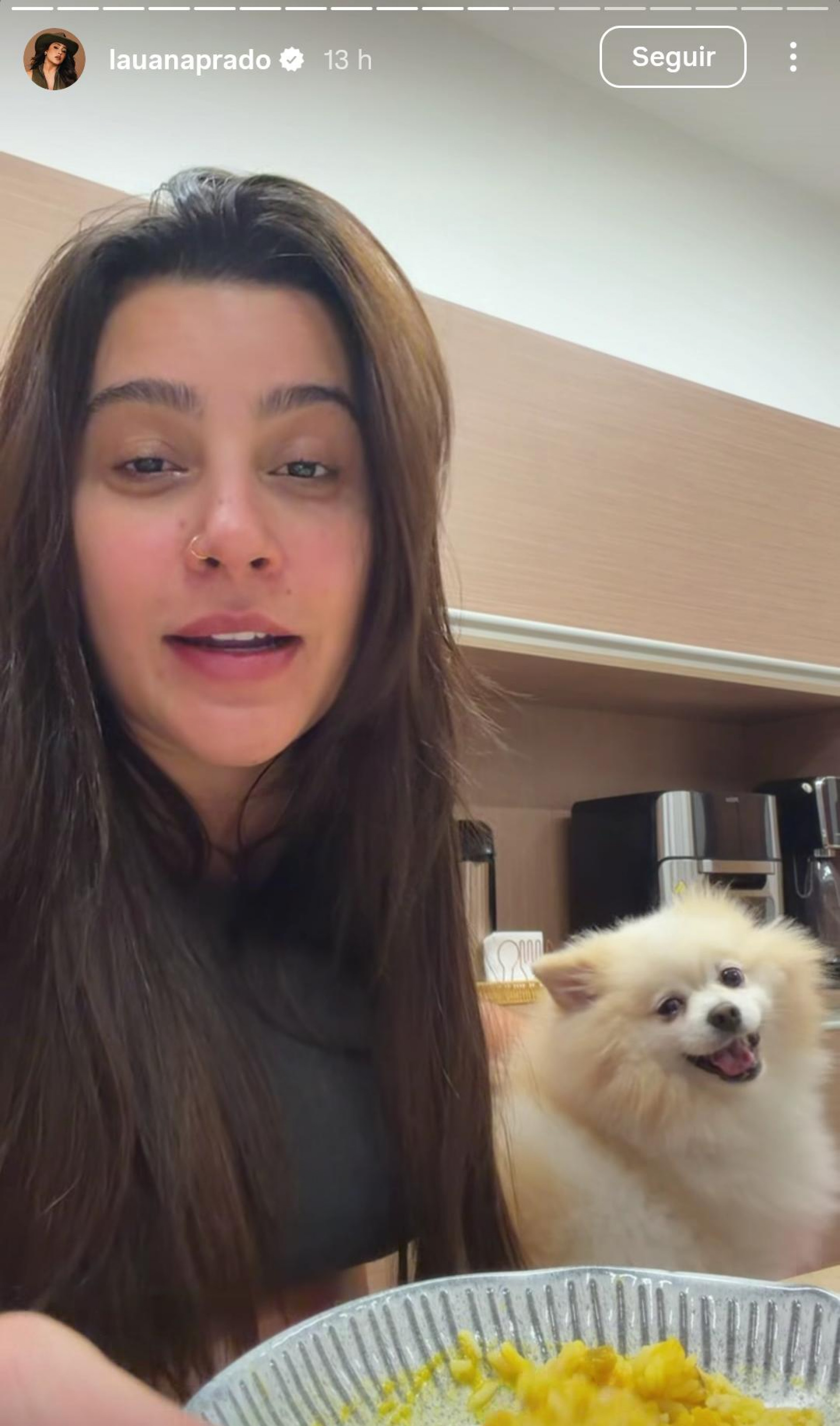 Grávida, Lauana Prado fala sobre desenvolvimento do filho após ultrassom - Reprodução de vídeo / Instagram