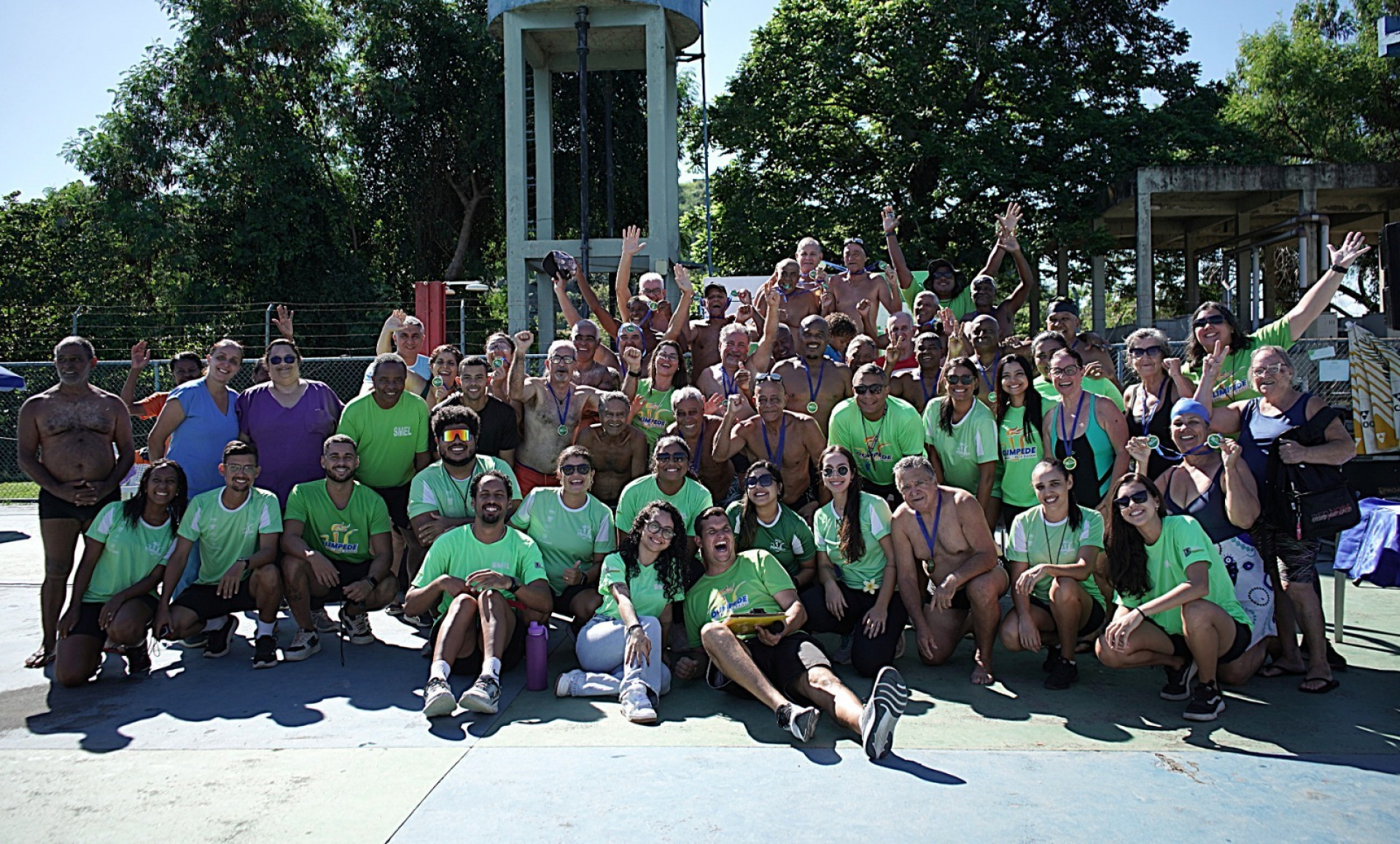 Segunda edição da Olimpíada Viva Melhor começa com etapa de natação no Parque Aquático de Volta Redonda