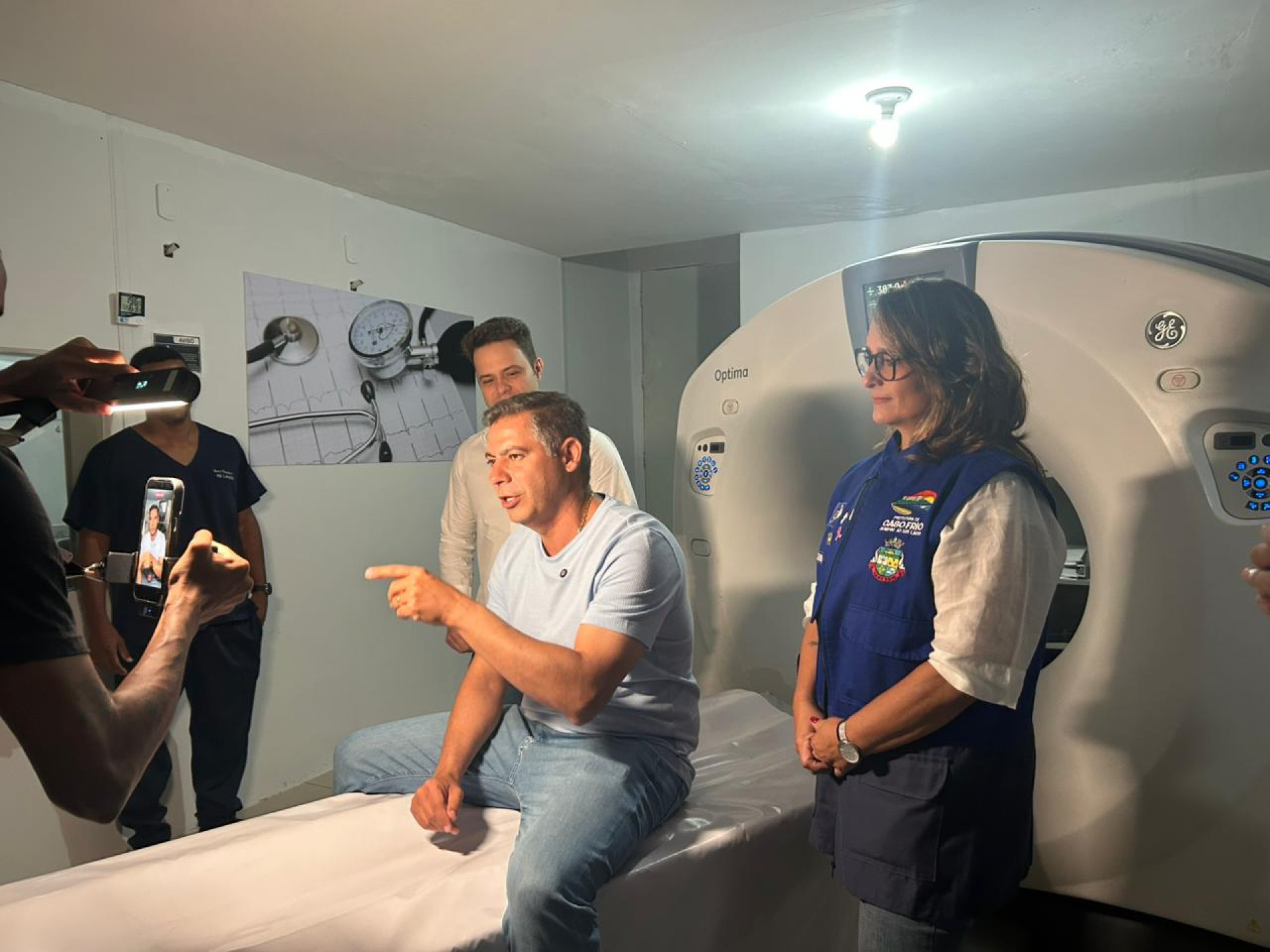 Dr Serginho inaugura tomógrafo de alta tecnologia na rede de Saúde em Cabo Frio