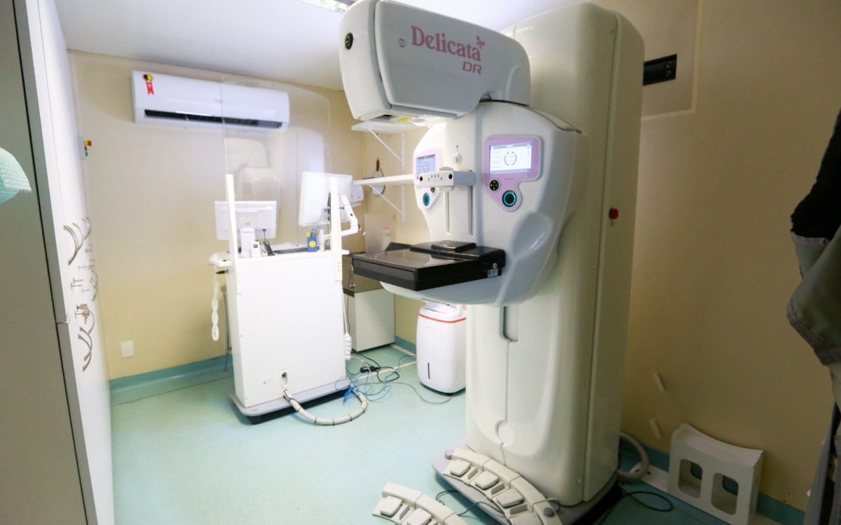 Mamografias estão sendo feitas, mediante agendamento, até junho