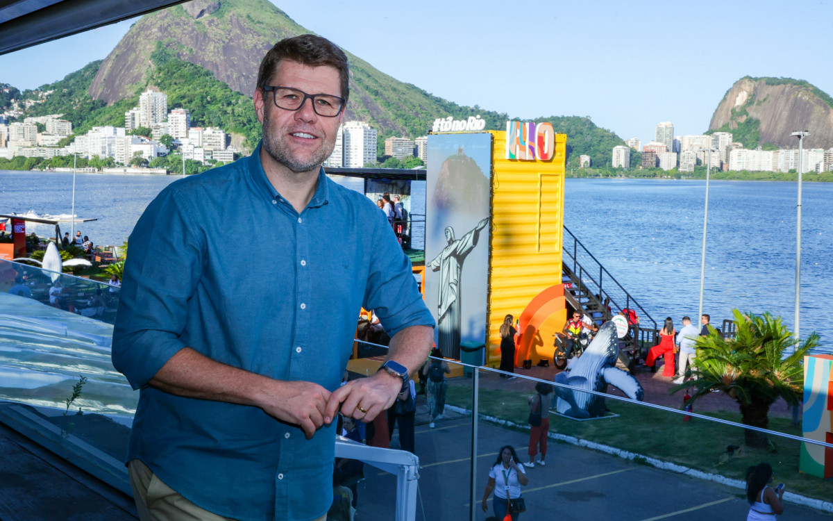 Dep. Gustavo Tutuca na ExpoRio Turismo - EDUARDO UZAL