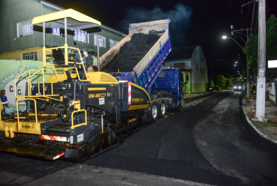 Itaboraí faz recapeamento no Rio Várzea e anuncia nova etapa do programa estadual