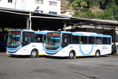 Cidade das Hortênsias recebe novos ônibus em Petrópolis