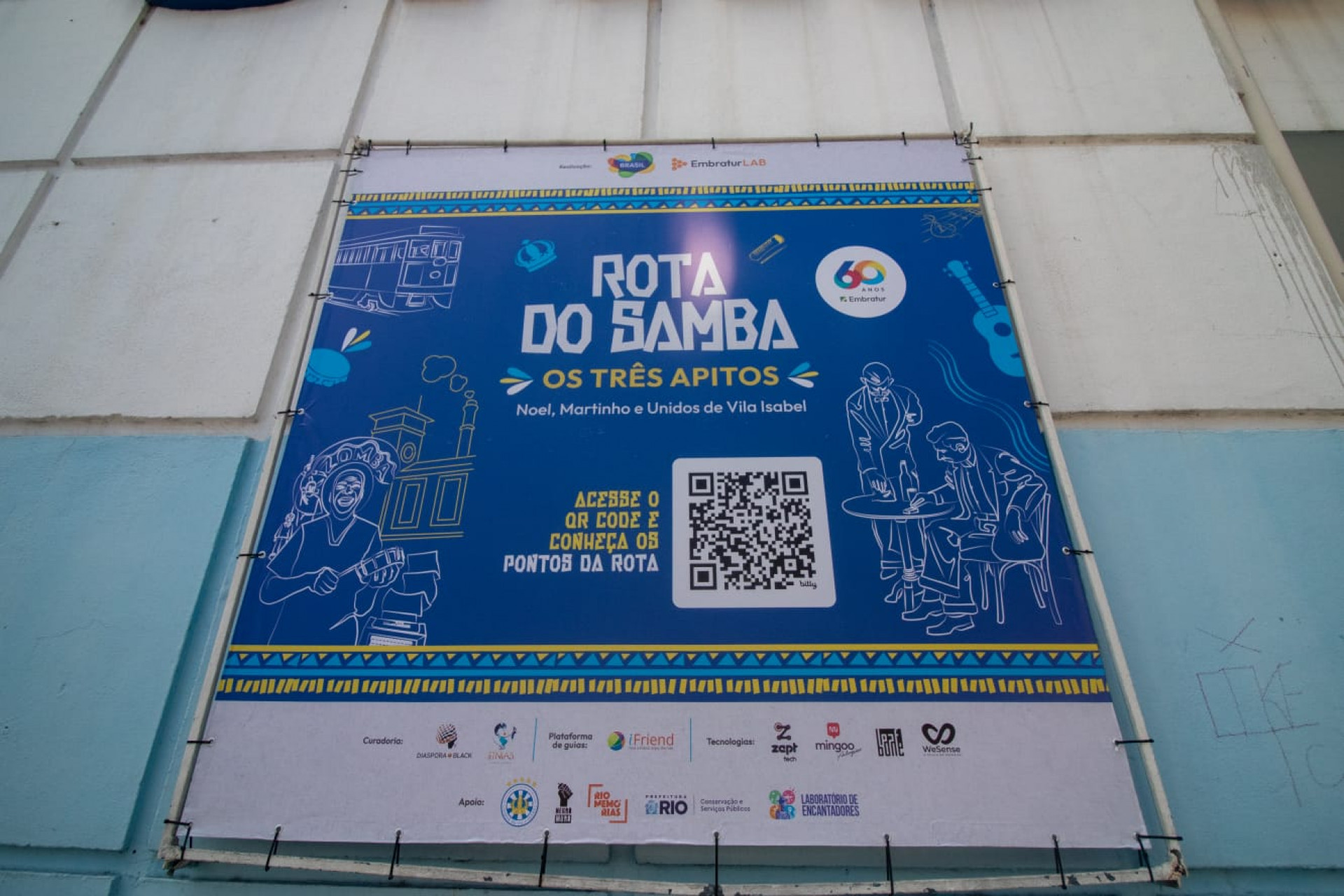 Vila Isabel ganhou um roteio cultural voltado ao turismo - Érica Martin / Agência O Dia