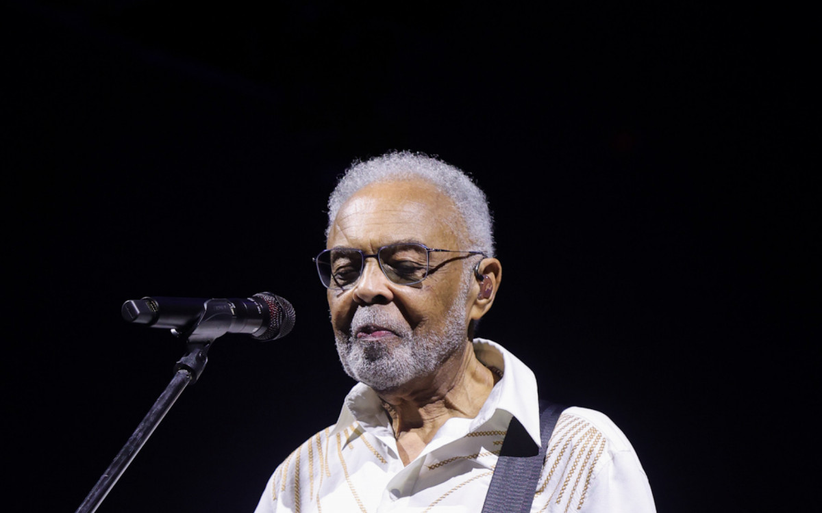 Gilberto Gil no encerramento da turn&ecirc; Tempo Rei