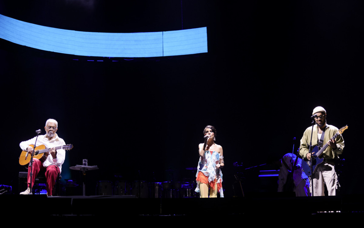 Gilberto Gil, M&atilde;eana e Fran Gil