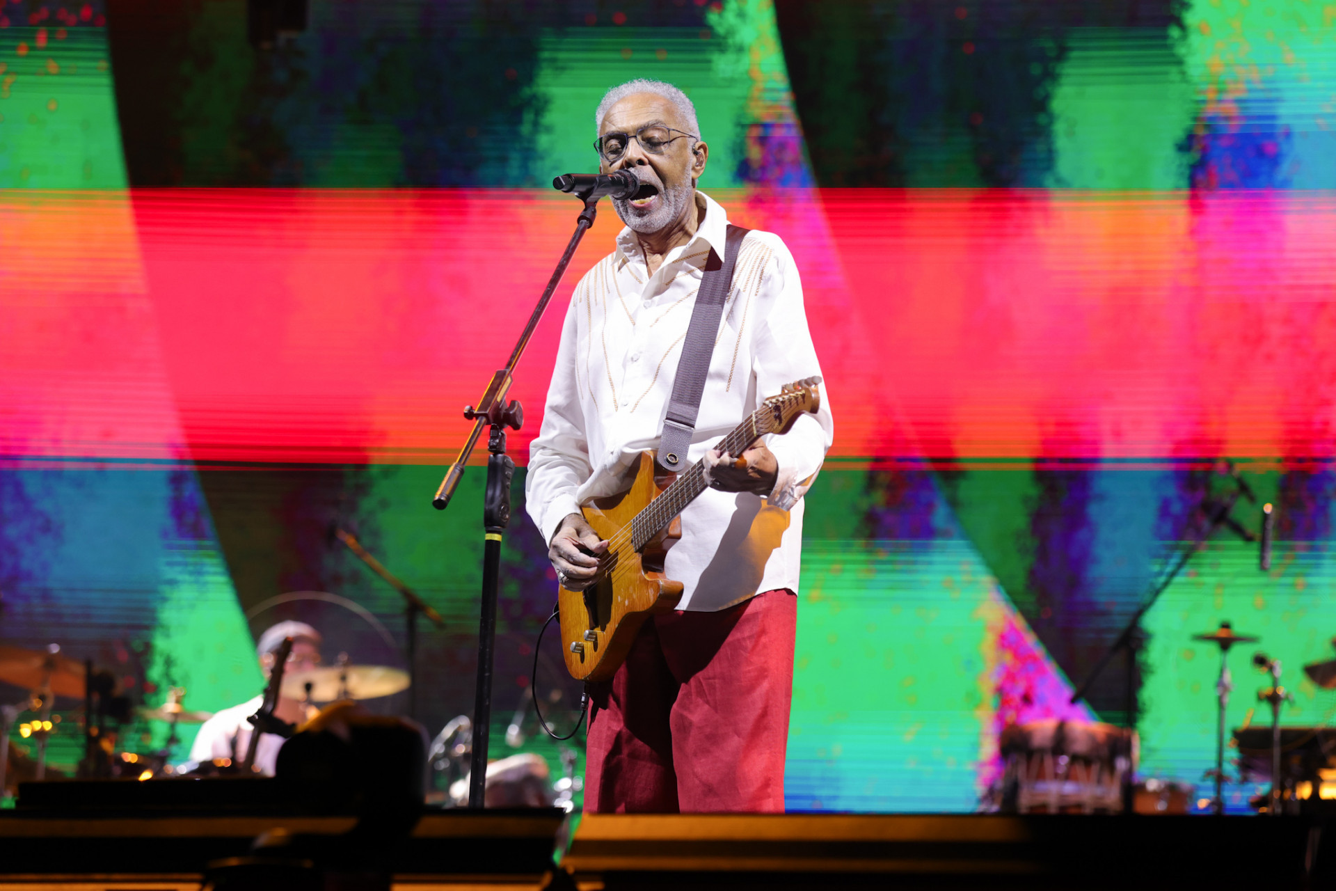 Gilberto Gil no encerramento da turnê Tempo Rei - Lucas Ramos / Brazil News