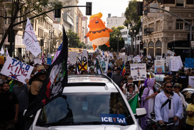 Protestos contra Trump reúnem milhões nos EUA e em outros países