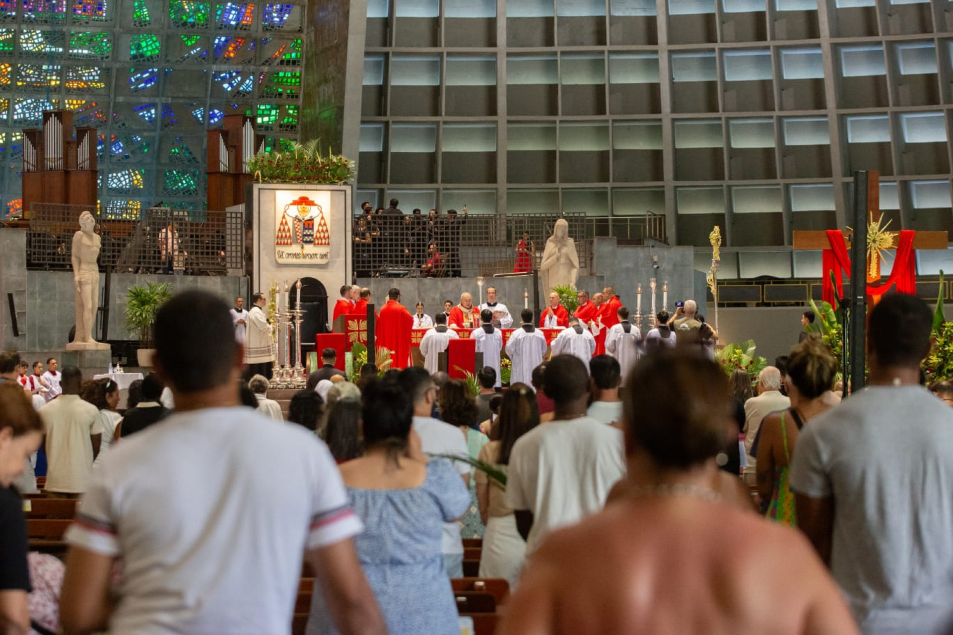 Missa com Dom Orani na Catedral Metropolitana neste domingo - Érica Martin/Agência O DIA