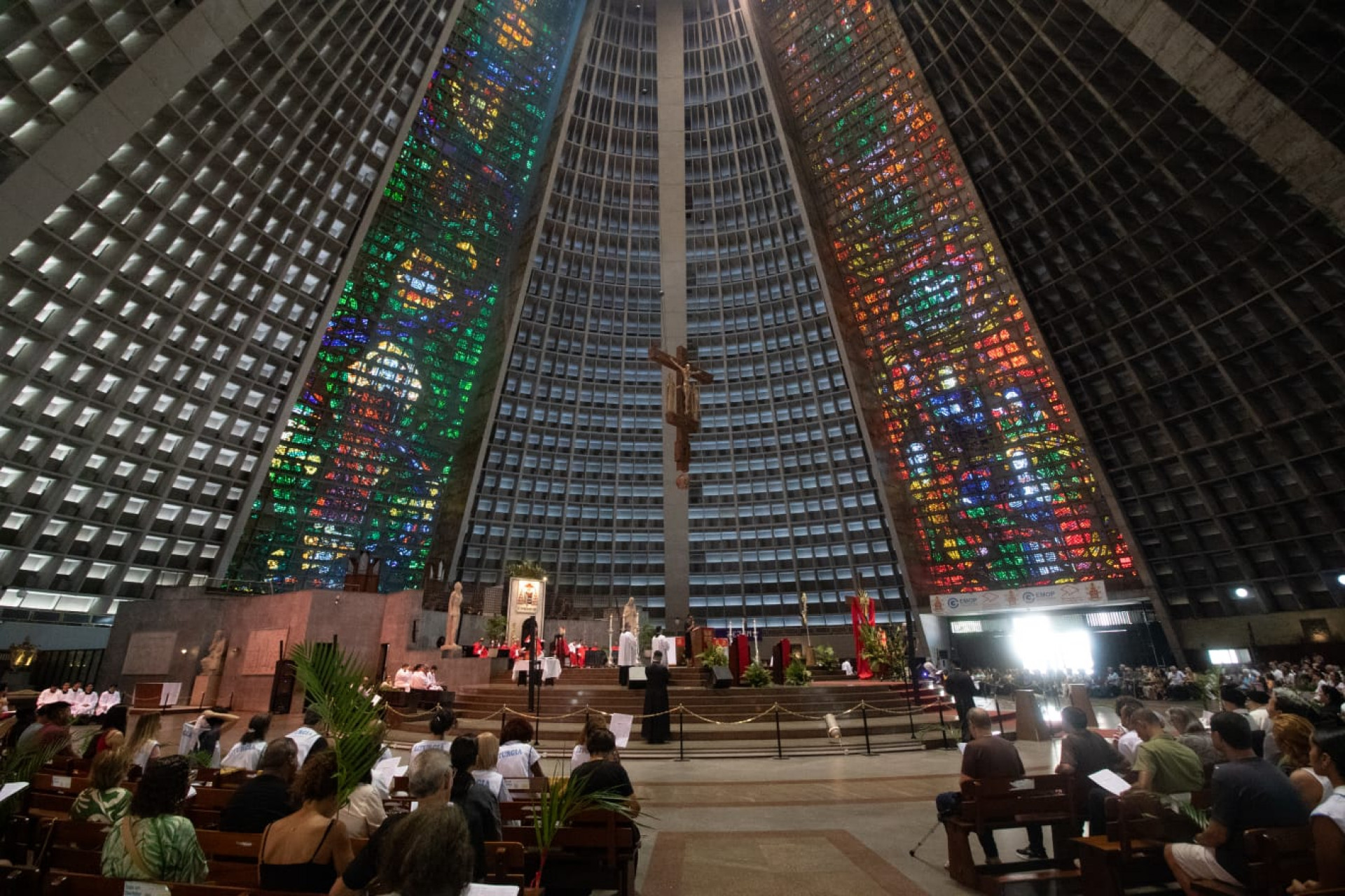 Missa com Dom Orani na Catedral Metropolitana neste domingo - Érica Martin/Agência O DIA