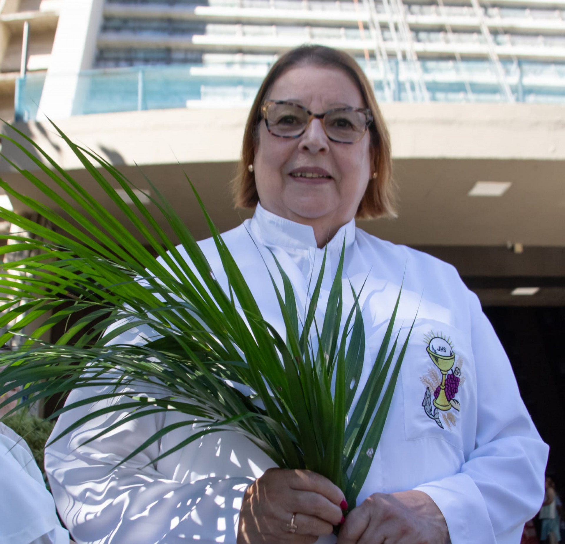 Tereza Cristina Amâncio, 69 anos, se emocionar ao falar da Semana Santa - Érica Martin/Agência O DIA