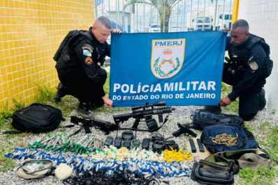 Confronto em comunidade termina com fuzil apreendido e suspeito preso em Macaé