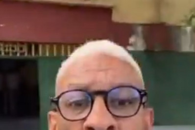 Vídeo! Djalminha é assaltado na porta de clube, em Pilares