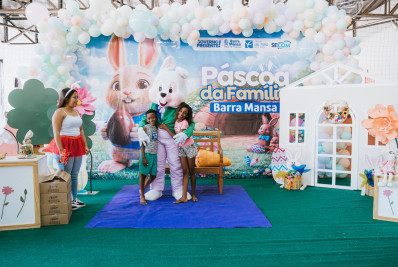 Prefeitura de Barra Mansa abre ‘Páscoa da Família’ de 2026 com distribuição de ovos de chocolate, shows de mágica e musical