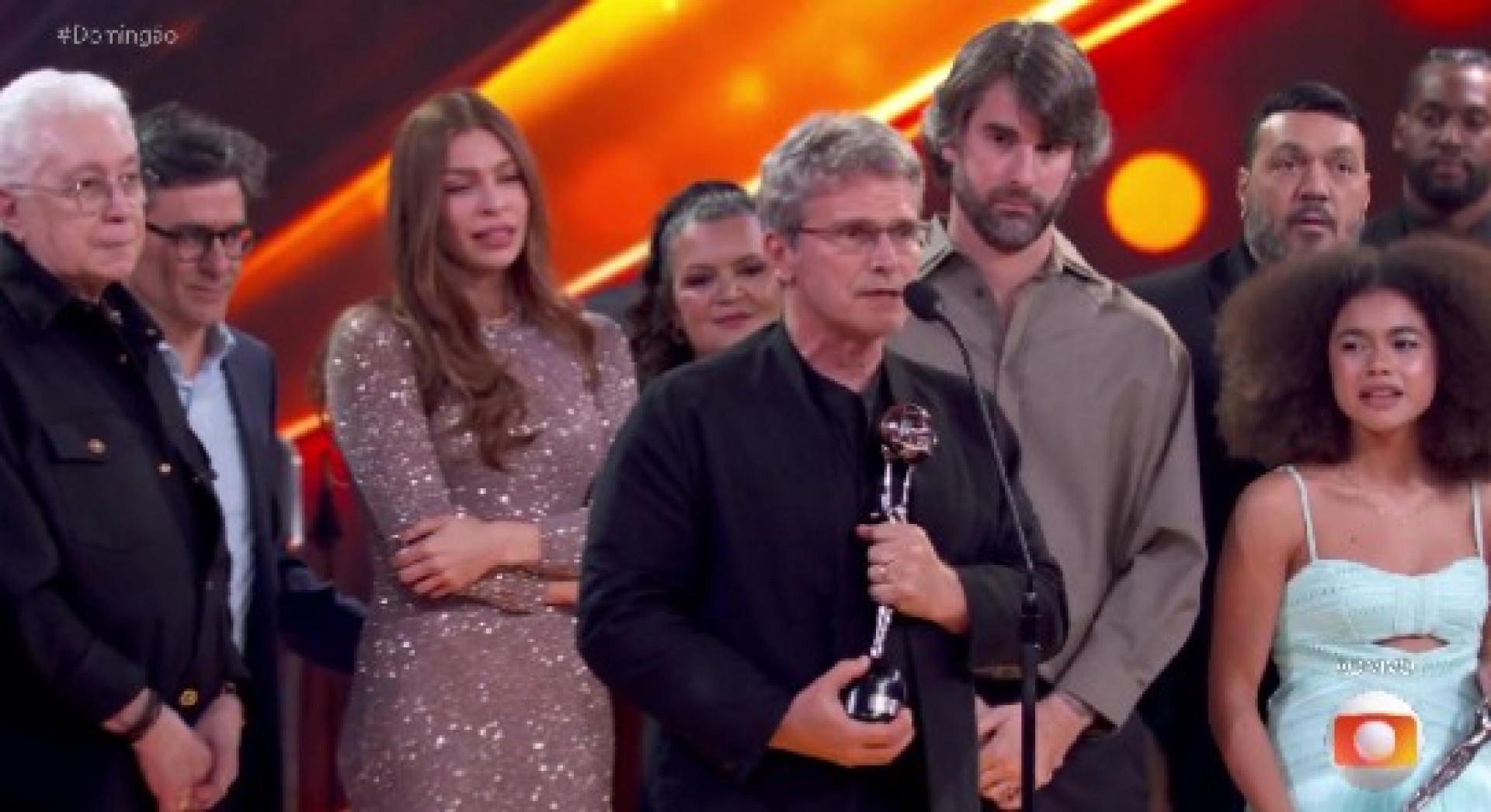 Diretor da novela 'Três Graças', Luiz Henrique Rios exalta Sophie Charlotte em discurso - Reprodução de vídeo / X