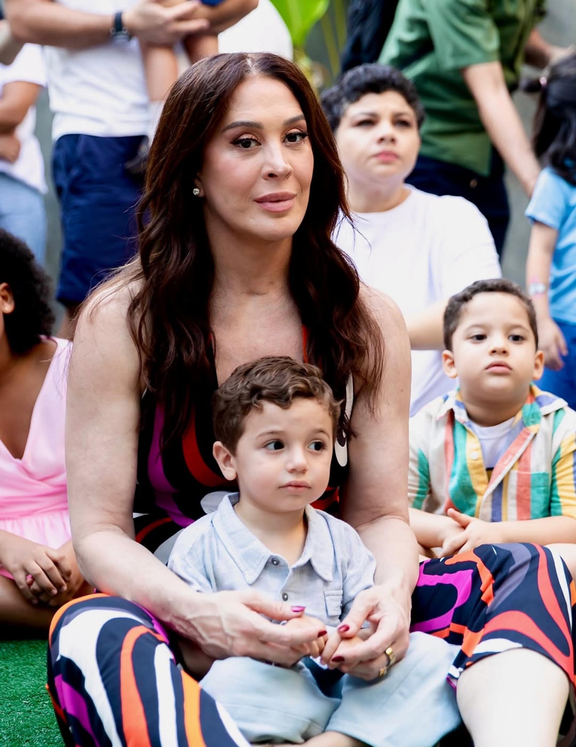 Claudia Raia comemora aniversário de 3 anos do filho Luca - Reprodução / Instagram