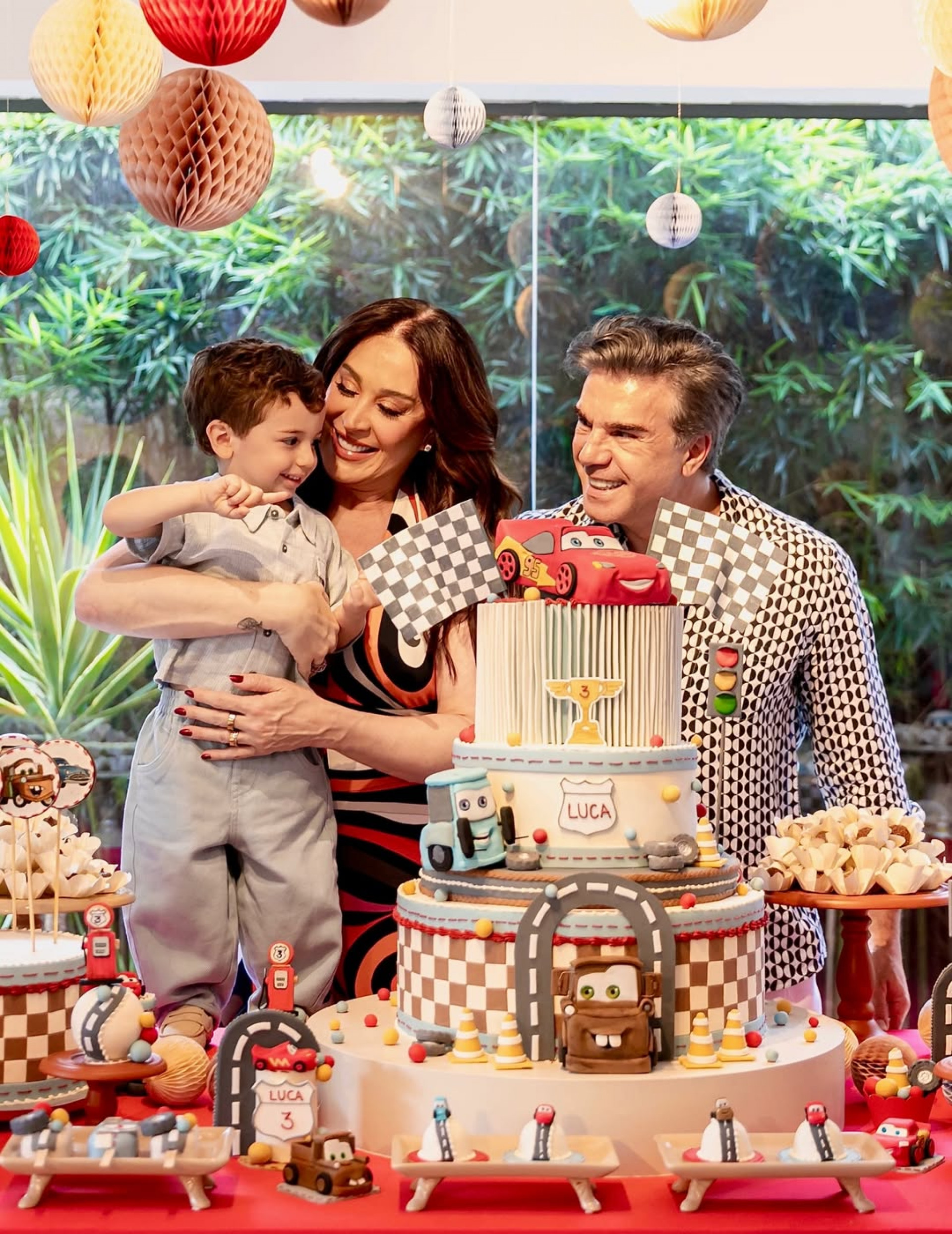 Claudia Raia comemora aniversário de 3 anos do filho Luca - Reprodução / Instagram