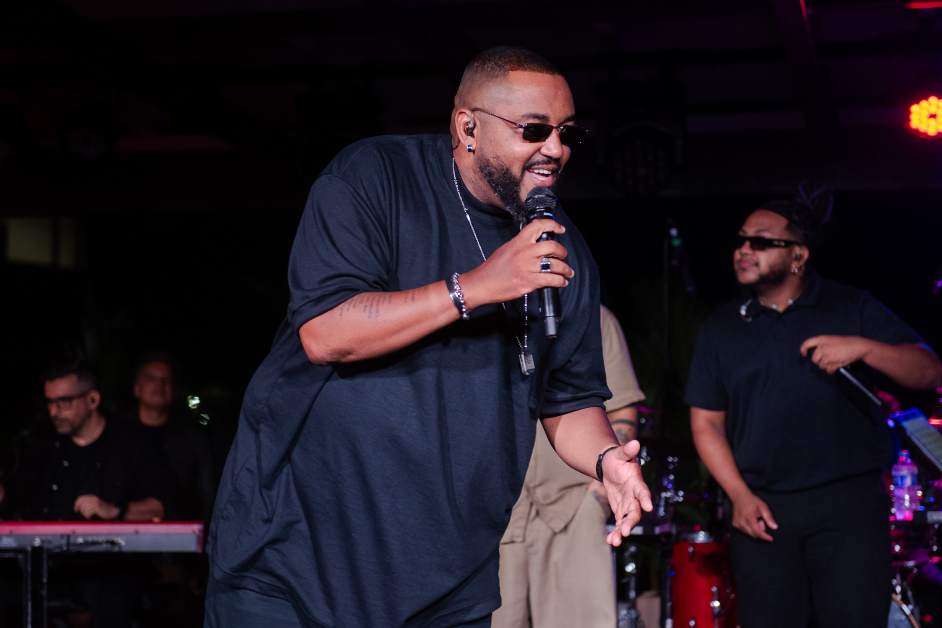 Tieê no evento de apresentação do espaço favela no Rock in Rio, no Rooftop da Rock World, na zona sudoeste do Rio - Letycia Miller/Brazil News