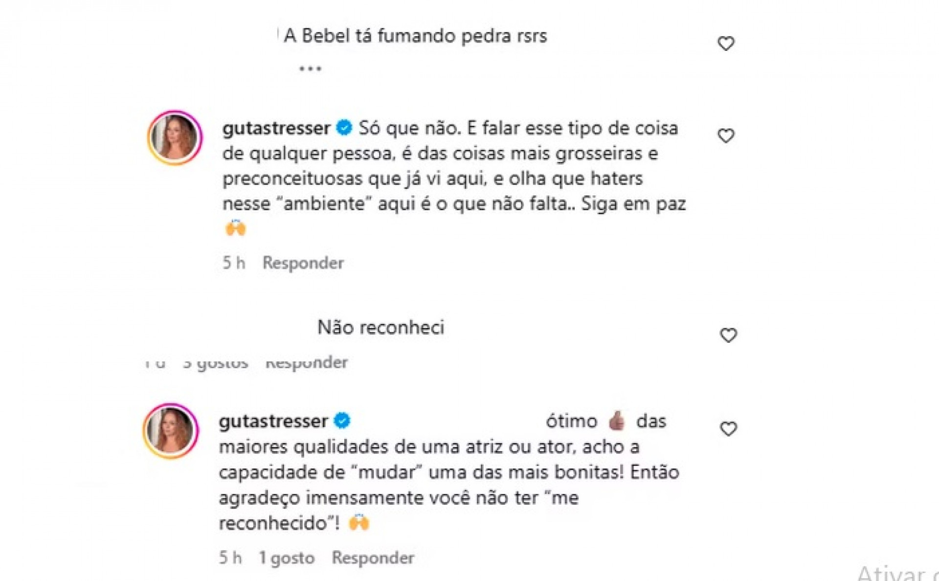 Guta Stresser rebate comentários sobre aparência - Reprodução do Instagram