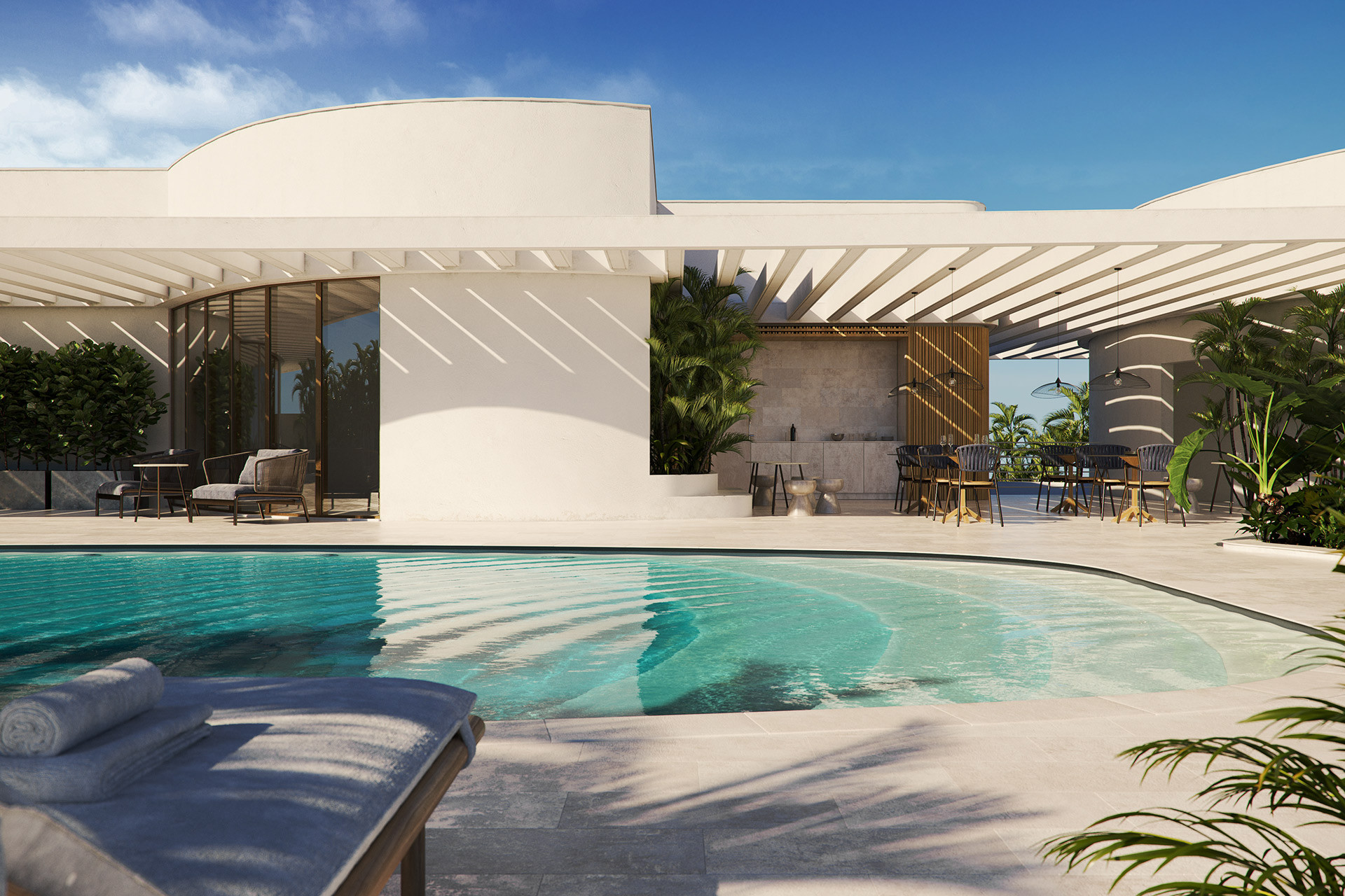 Ronaldo Fenômeno comprou uma das quatro coberturas de luxo no Onda Residences, em Bay Harbor Islands, Miami.
 - Divulgação